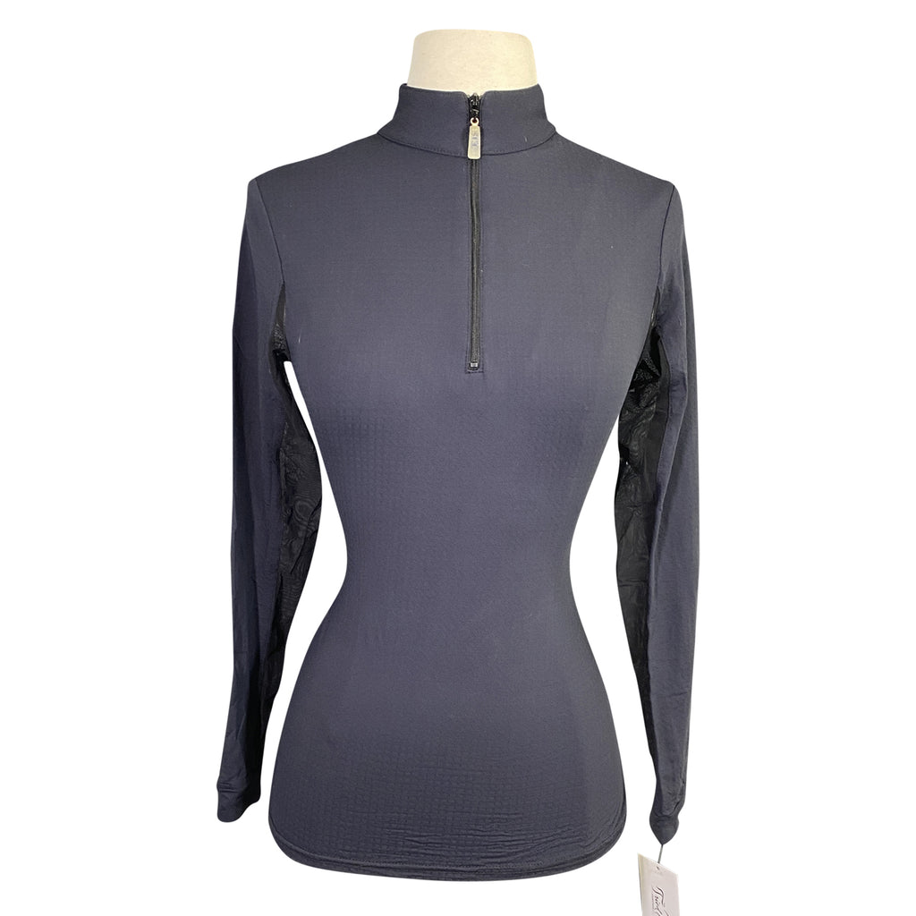 EIS 1/4 Zip Base Layer in Black - Women's XS