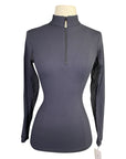 EIS 1/4 Zip Base Layer in Black - Women's XS