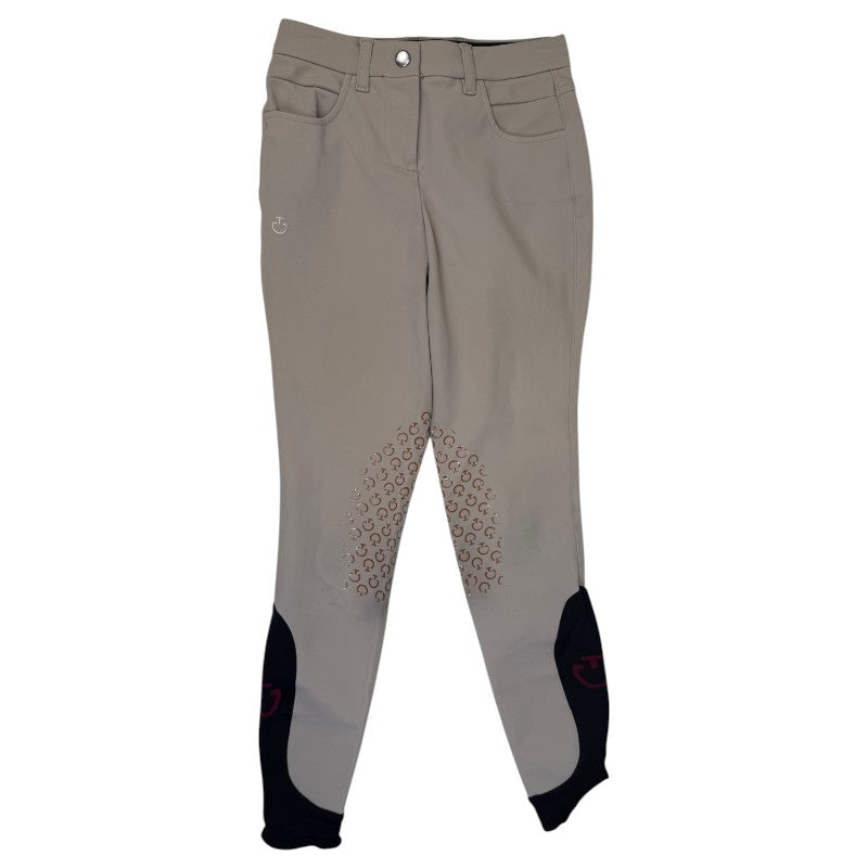 Cavalleria Toscana Logo Grip Breeches in Tan