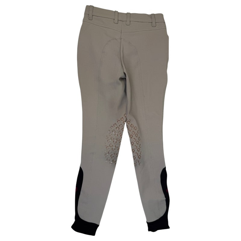 Cavalleria Toscana Logo Grip Breeches in Tan