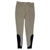 Cavalleria Toscana Logo Grip Breeches in Tan