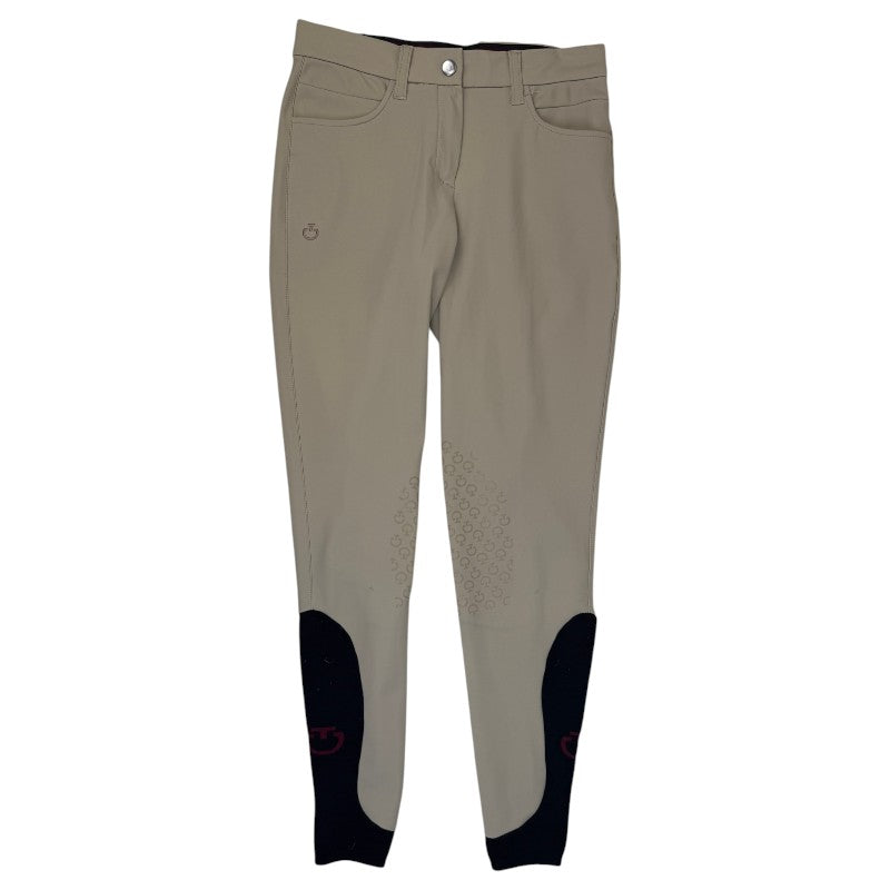 Cavalleria Toscana Logo Grip Breeches in Tan