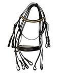 Halter Ego Limited Edition Double Bridle in Brown/White