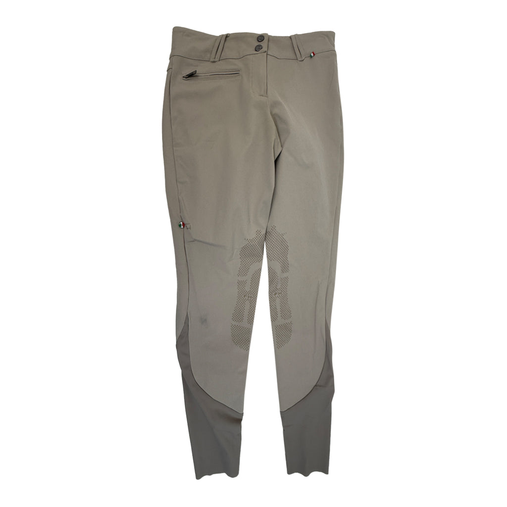 For Horses Knee Patch Breeches in Tan