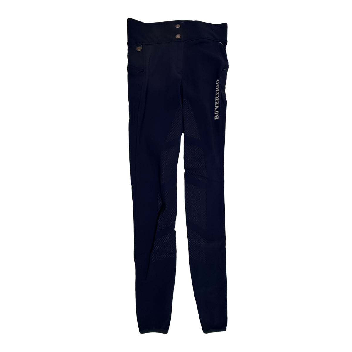 B Vertigo 'Tiffany' Silicone Grip Breeches in Navy