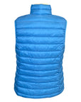 Back of Ariat 'Ideal Down' Vest in Aqua - Women's XS