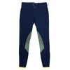 Front of Callidae 'The C Breech' Knee Patch Breeches in Navy - Women's 24