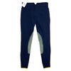 Back of Callidae 'The C Breech' Knee Patch Breeches in Navy - Women's 24