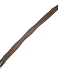 Fancy Stitched Padded Leather Girth in Brown