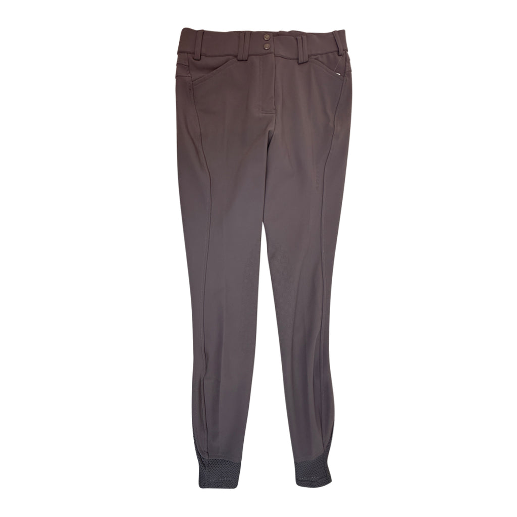 Ariat 'Tri Factor Grip' Breeches in Plum Grey