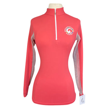 EIS 'WEF' Cool Shirt in Salmon - Women's XS