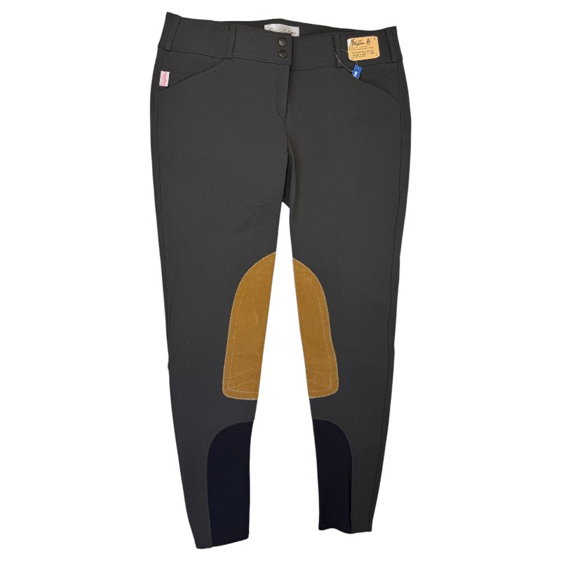 Tailored Sportsman 'Trophy Hunter' Boot Sock Breeches in Black Olive 
