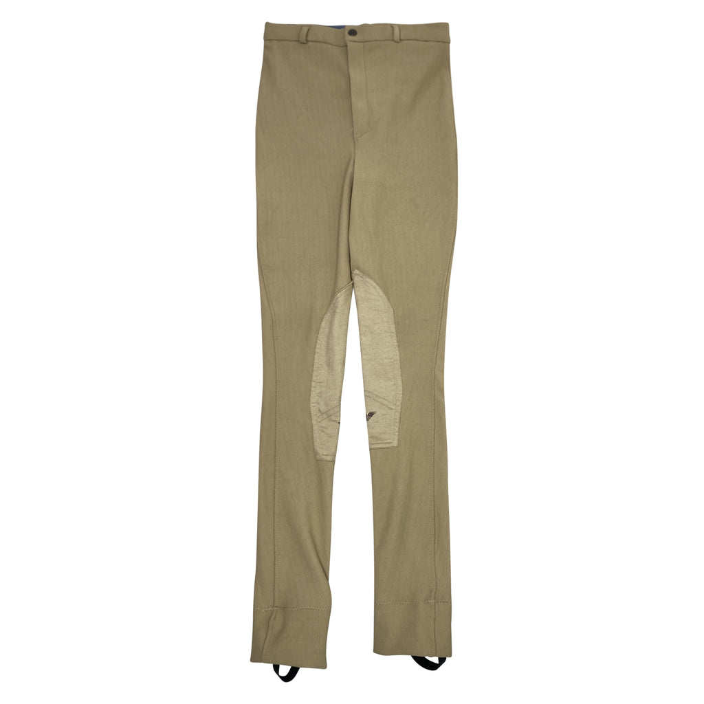 TuffRider Ribb Jods in Tan - Children's 8