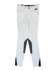 Kerrits Kids 'Crossover II' Knee Patch Breeches in White