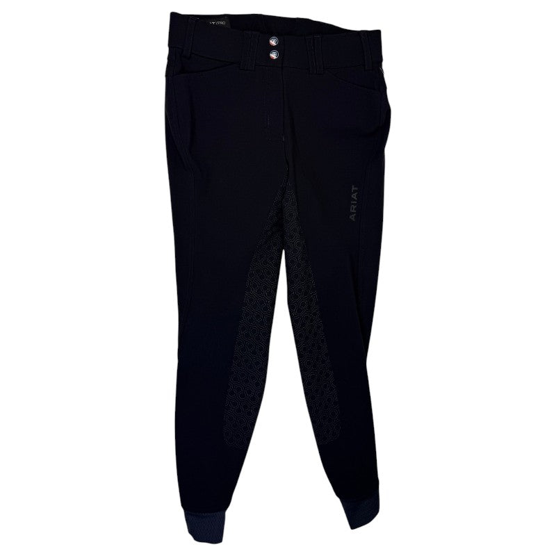 Ariat 'Tri Factor Grip' Full Seat Breeches in Black