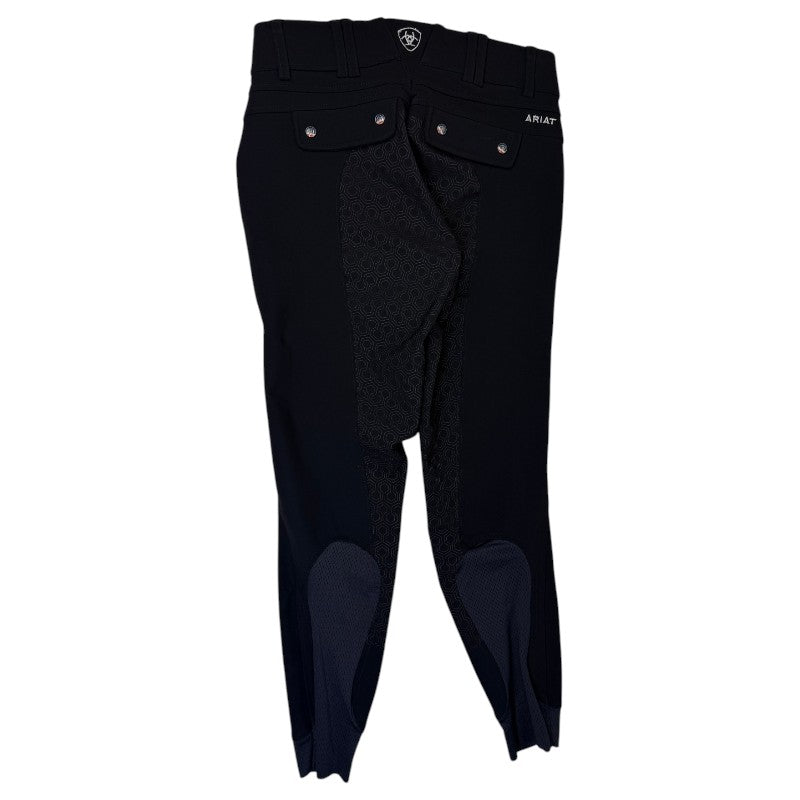 Ariat 'Tri Factor Grip' Full Seat Breeches in Black