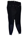 Ariat 'Tri Factor Grip' Full Seat Breeches in Black