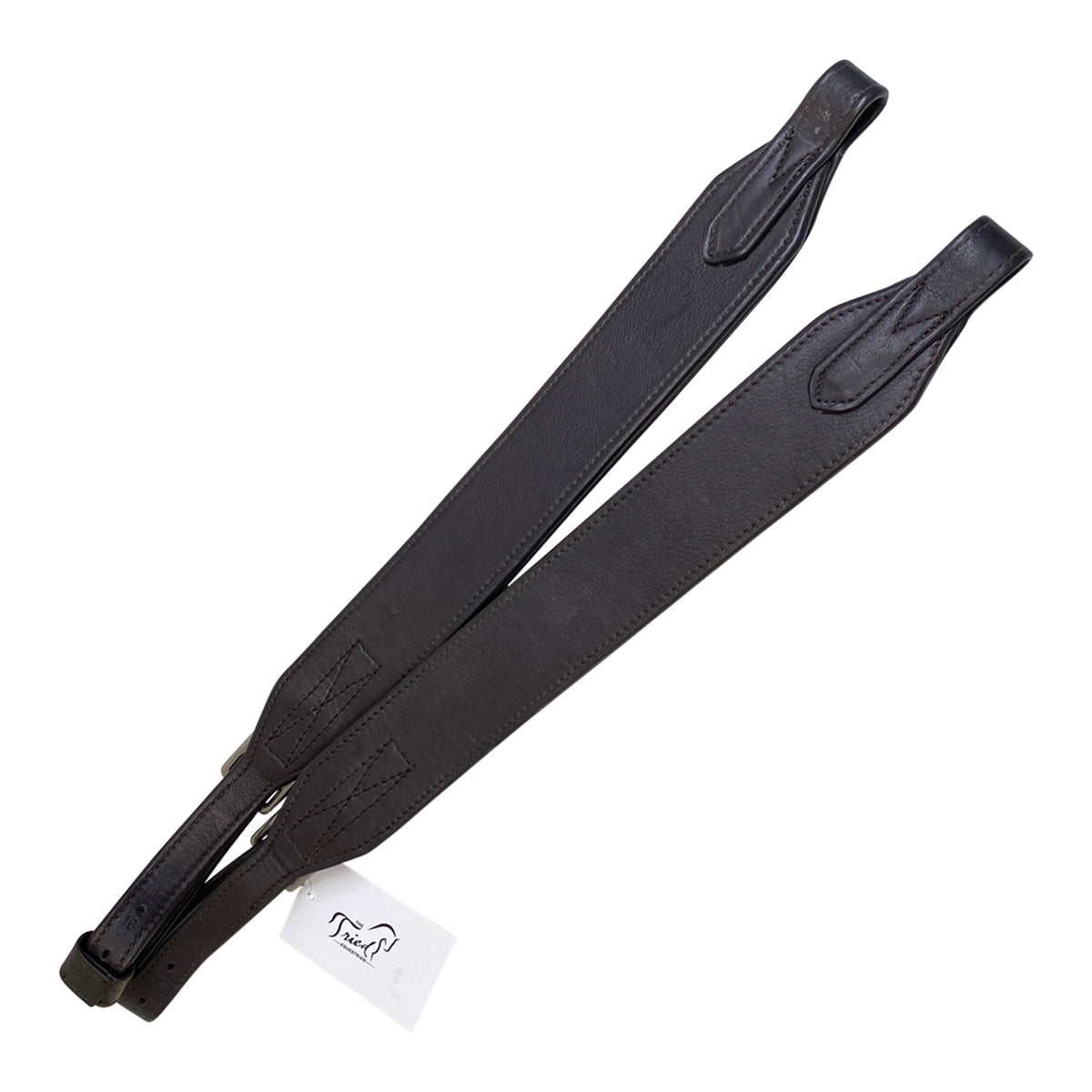 Total Saddle Fit SLIM Stability Stirrup Leathers in Chocolate
