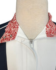 Chestnut Bay SkyCool® 'Liberty' Youth Long Sleeve Show Shirt in Nightsky/Red