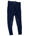 Sync Equestrian Dragon Rhinestone Breeches in Navy