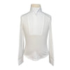 Chestnut Bay SkyCool® 'Liberty' Youth Long Sleeve Show Shirt in White/Floral 