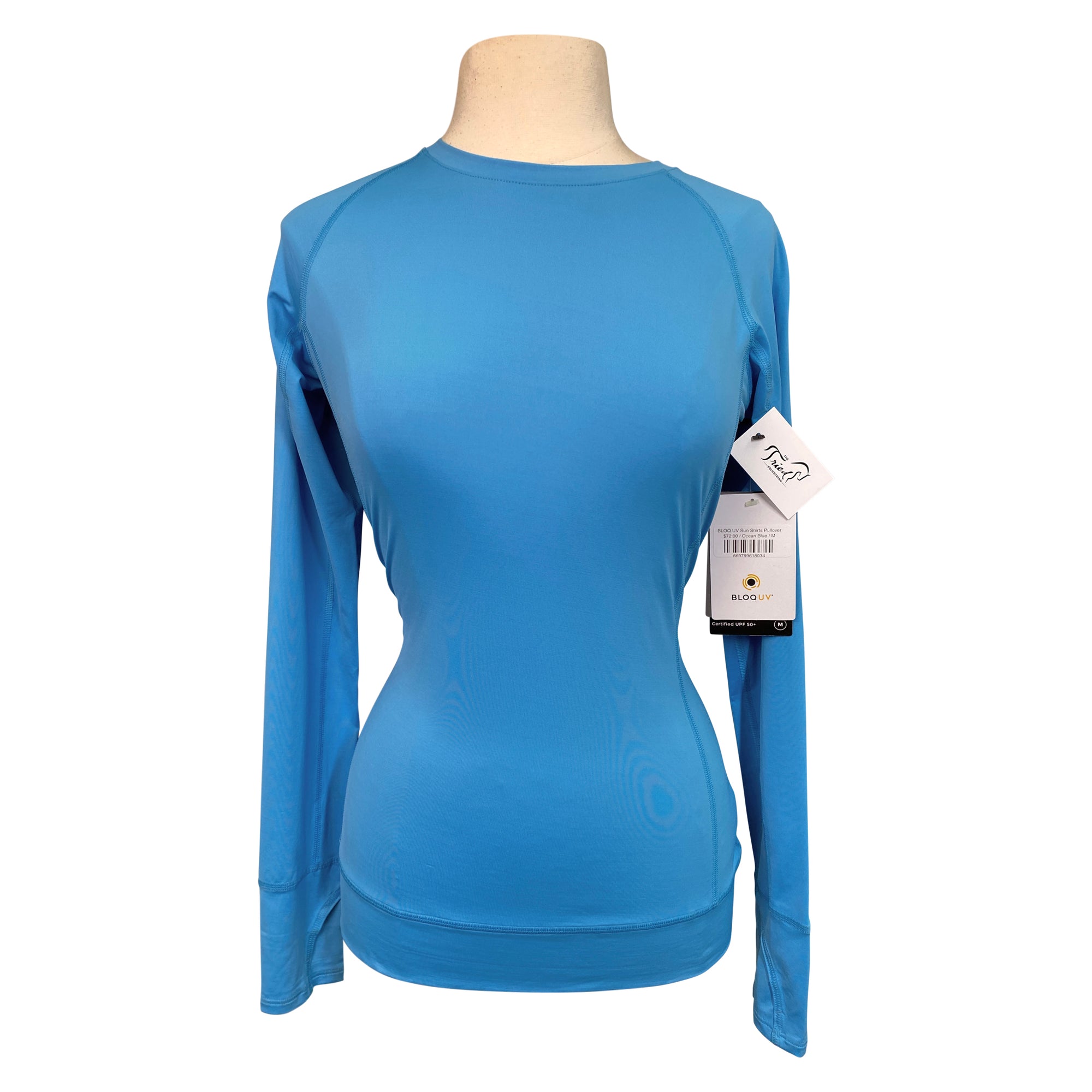 BloqUV Pullover Sun Shirt  in Ocean Blue