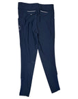 Free Ride Equestrian 'Lux' Knee Grip Breeches in Navy