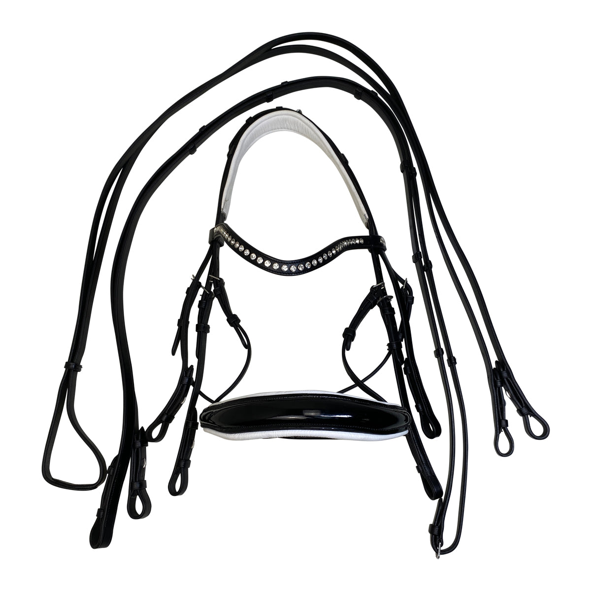 Kavalkade Antonia Patent Leather Double Bridle