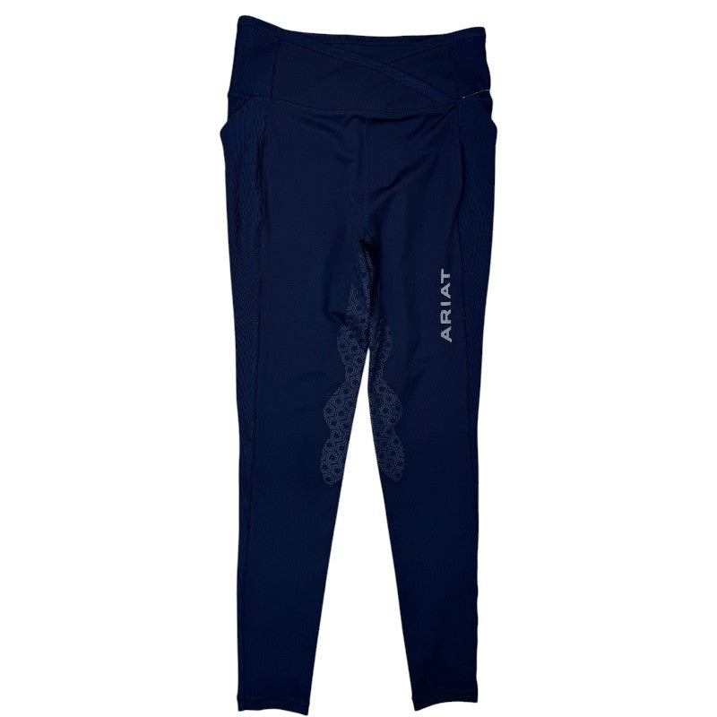 Ariat Eos Chic Half Grip Tights in Navy