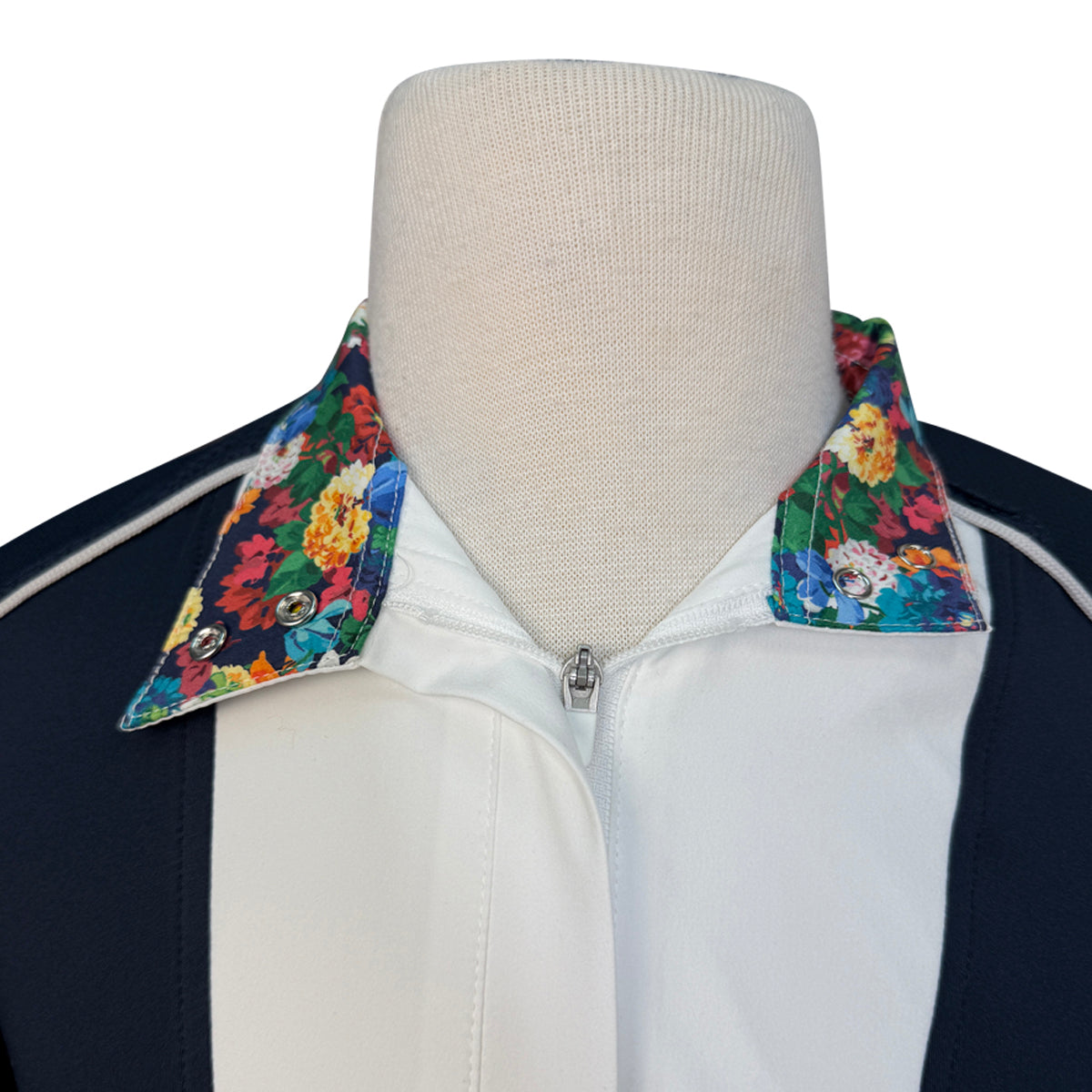 Chestnut Bay SkyCool® 'Liberty' Youth Long Sleeve Show Shirt in Nightsky/Floral