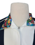 Chestnut Bay SkyCool® 'Liberty' Youth Long Sleeve Show Shirt in Nightsky/Floral