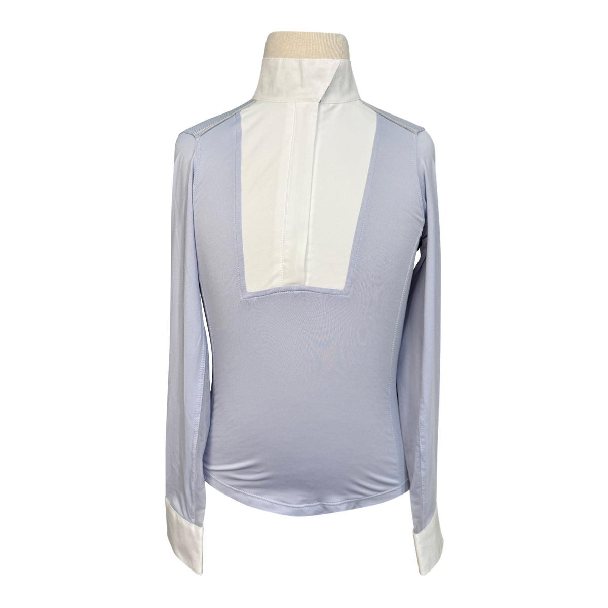 Chestnut Bay SkyCool® 'Liberty' Youth Long Sleeve Show Shirt in Wisteria/Butterflies