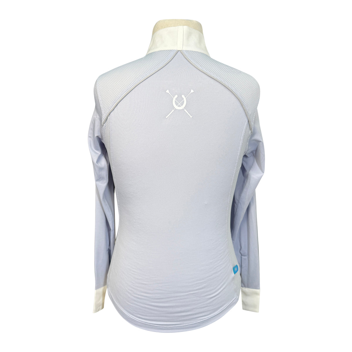 Chestnut Bay SkyCool® 'Liberty' Youth Long Sleeve Show Shirt in Wisteria/Butterflies