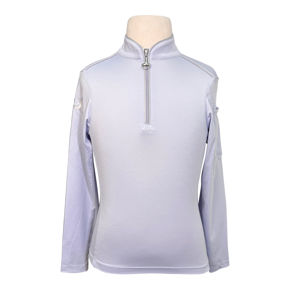 Chestnut Bay Performance Rider SkyCool® Long Sleeve Youth Shirt in Wisteria