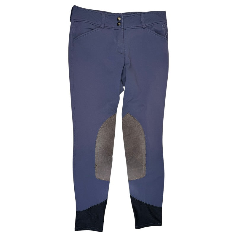 RJ Classics 'Gracie' Knee Patch Breeches in Purple