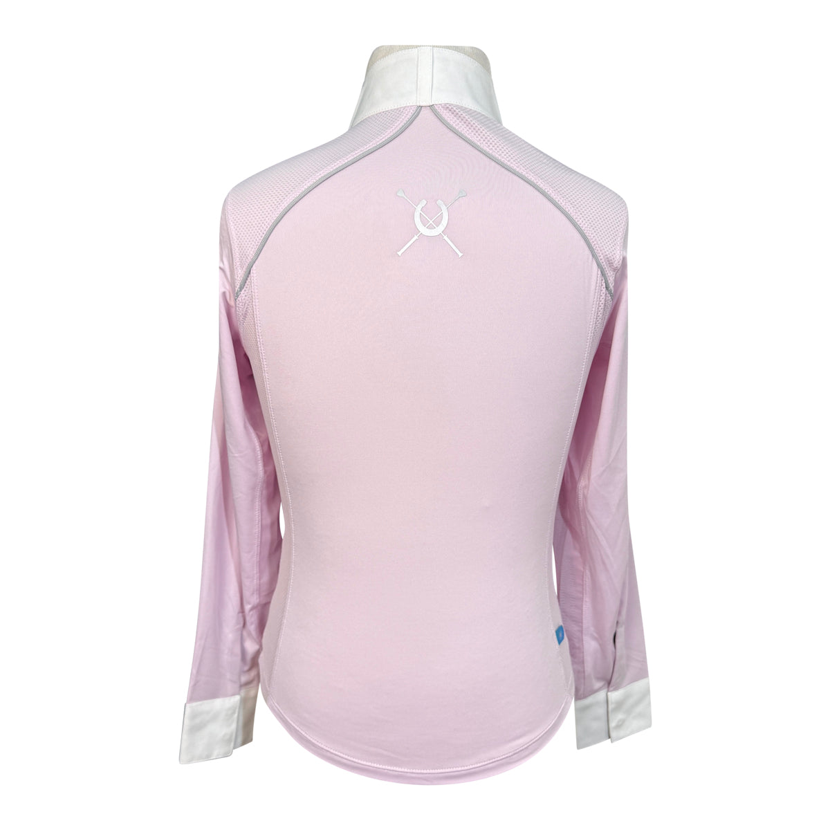 Chestnut Bay SkyCool 'Liberty' Youth Long Sleeve Show Shirt in Strawberry Milkshake