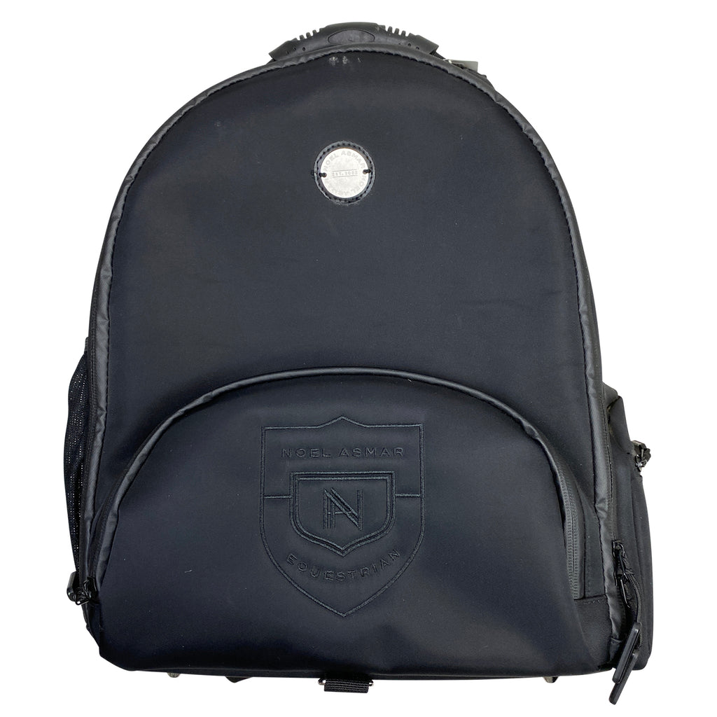 Asmar Equestrian Nylon Backpack in Black - One Size