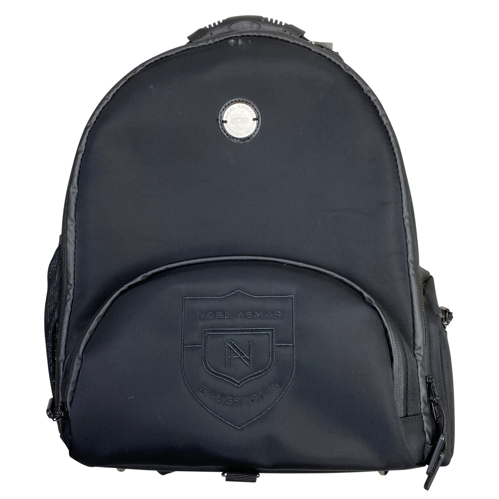 Asmar Equestrian Nylon Backpack in Black - One Size