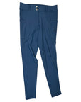 Free Ride Equestrian 'Lux' Full Seat Breeches in Ocean 