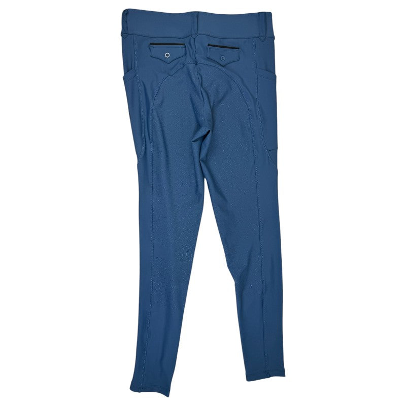 Free Ride Equestrian 'Lux' Full Seat Breeches in Ocean 