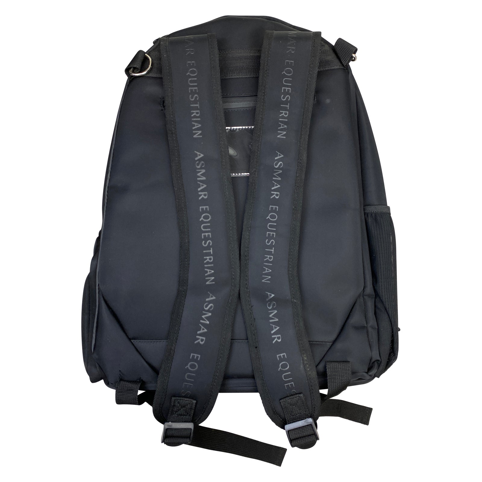 Asmar Equestrian Nylon Backpack in Black - One Size