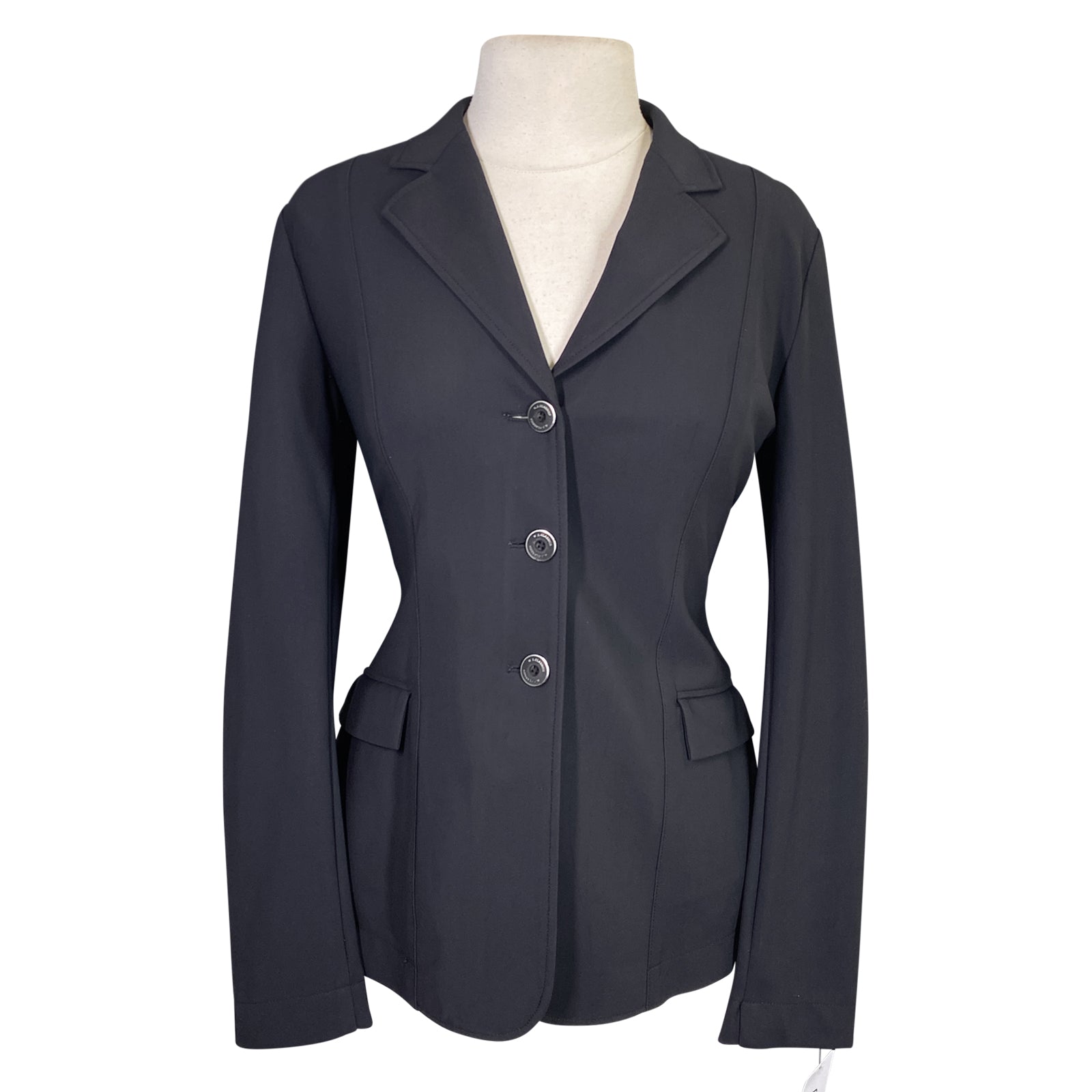 Front of RJ Classics &#39;Monterey&#39; Orange Label Show Coat in Black - Women&#39;s 10R
