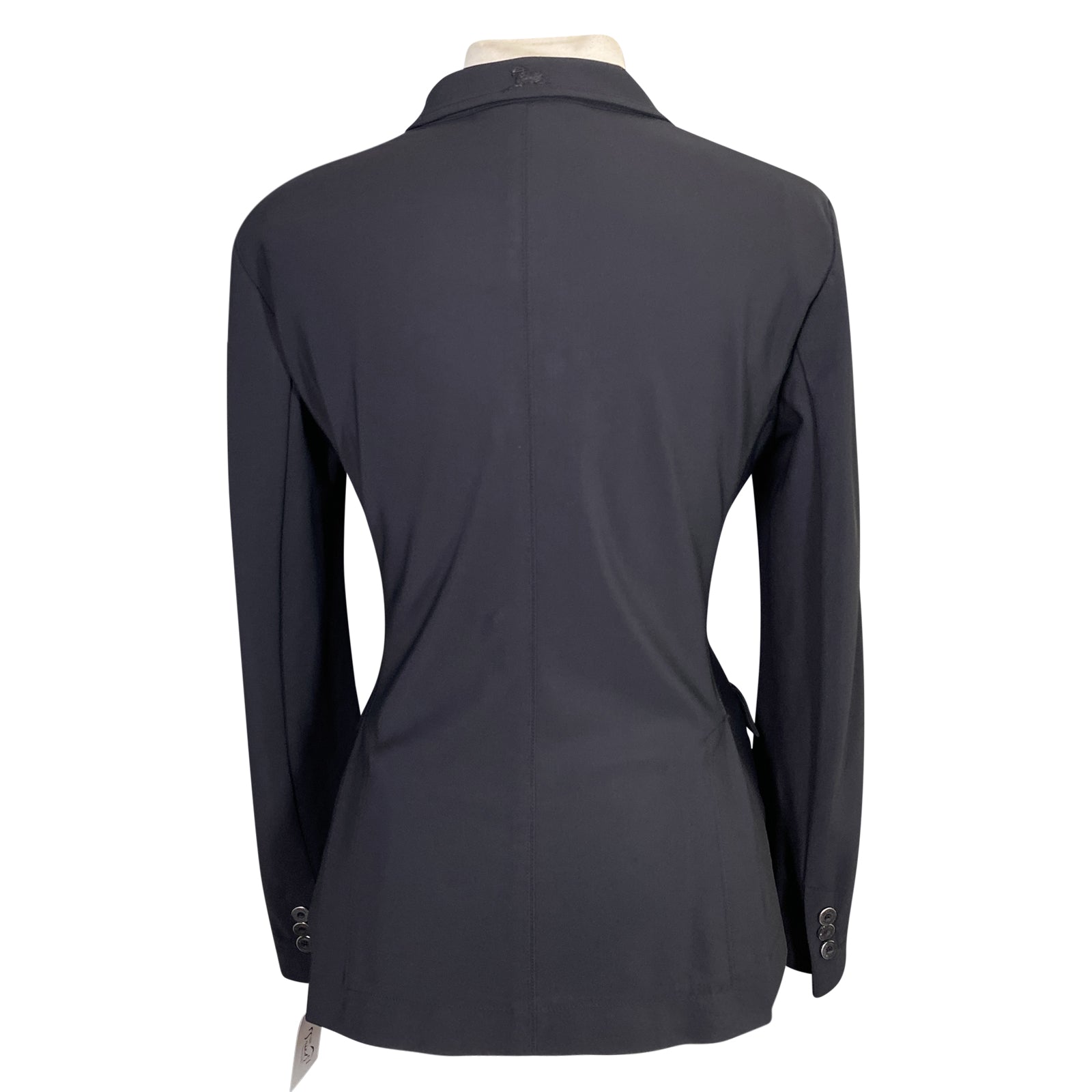 Back of RJ Classics &#39;Monterey&#39; Orange Label Show Coat in Black - Women&#39;s 10R