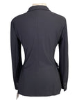 Back of RJ Classics 'Monterey' Orange Label Show Coat in Black - Women's 10R