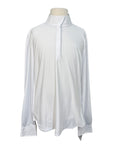 Ovation Ellie Tech Show Shirt in White/Unicorns