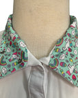 Ovation Ellie Tech Show Shirt in White/Unicorns