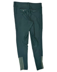 Free Ride Equestrian 'Lux' Full Seat Breeches in Forest Green