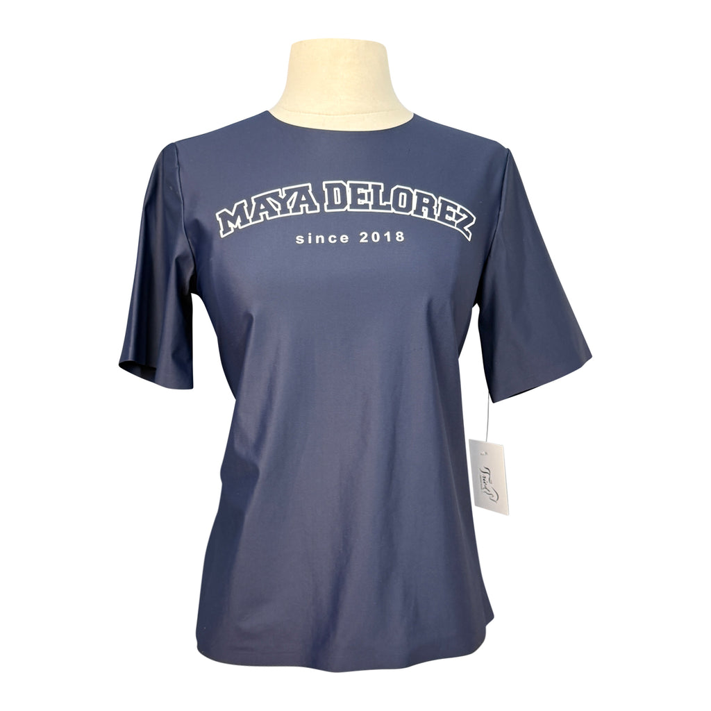 Maya Delorez 'Sophia' Performance Shirt in Navy