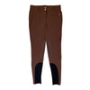 Equiline Knee Patch Breeches in Hot Chocolate