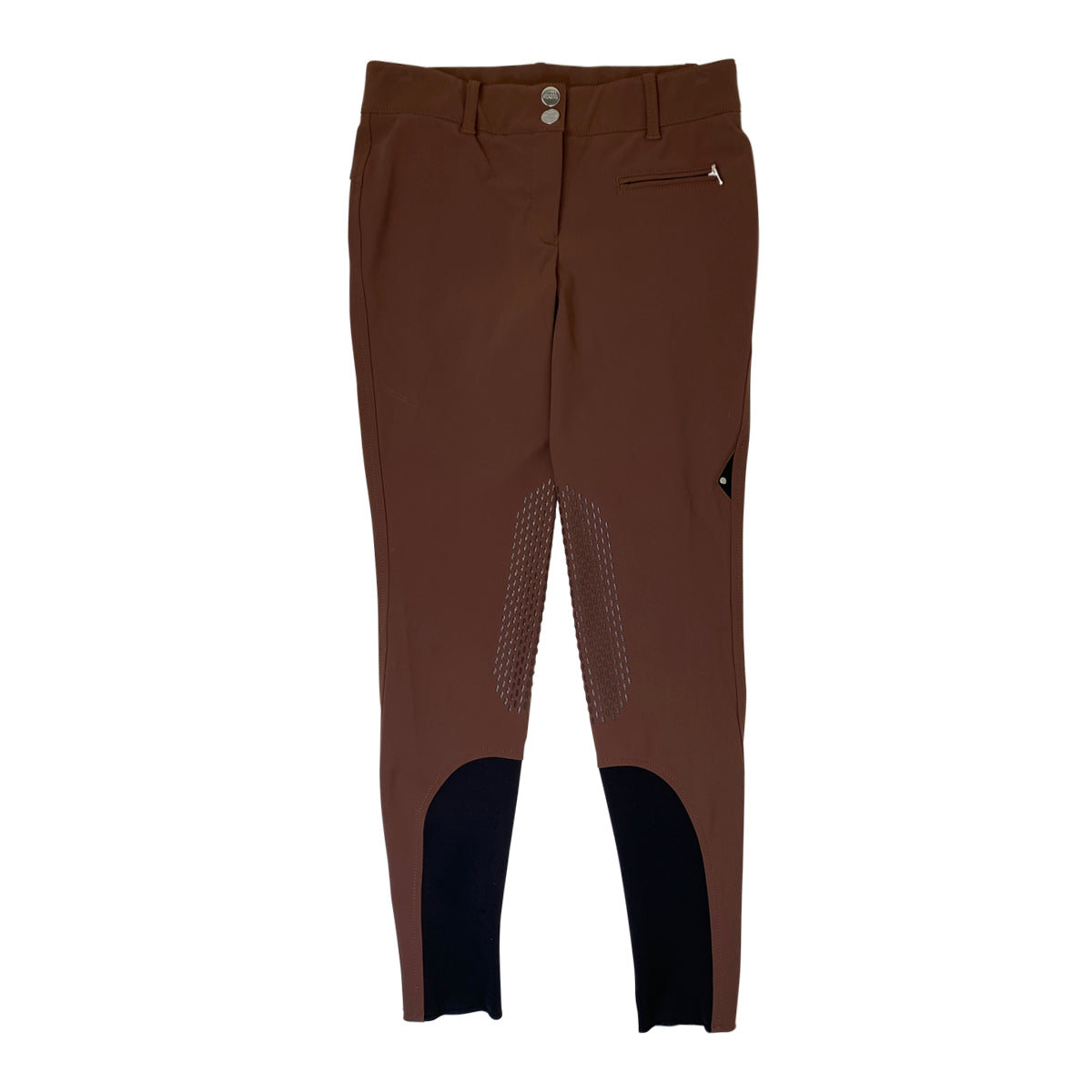 Equiline Knee Patch Breeches in Hot Chocolate